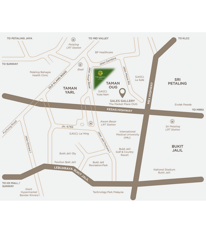 The Legacy @ Taman OUG | Freehold Residential Title